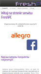 Mobile Screenshot of freshpc.pl